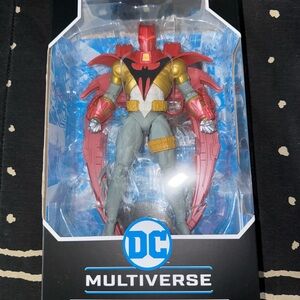 Red and Gold Action Figure